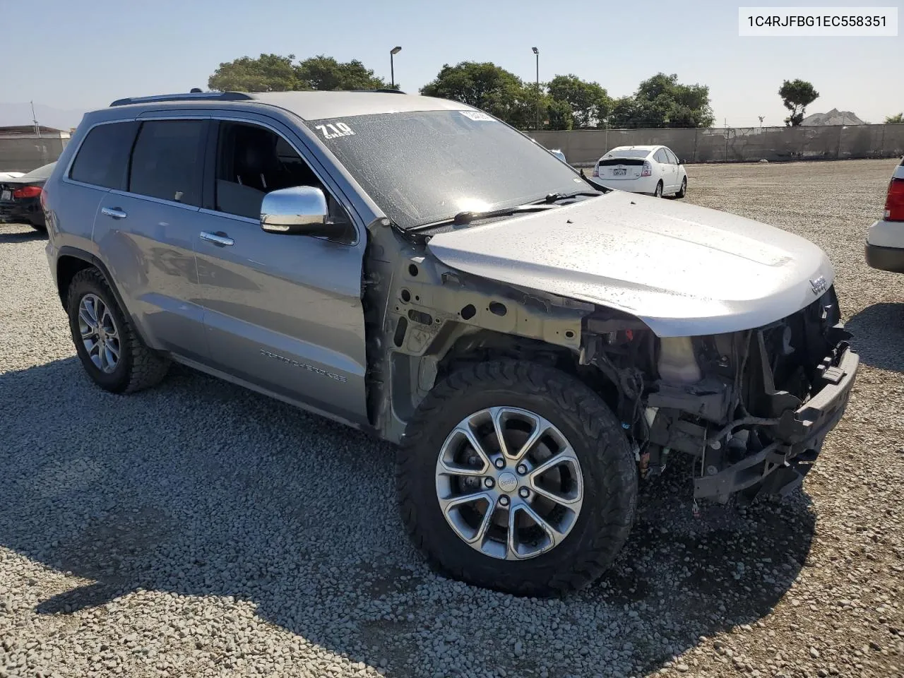 2014 Jeep Grand Cherokee Limited VIN: 1C4RJFBG1EC558351 Lot: 72645284