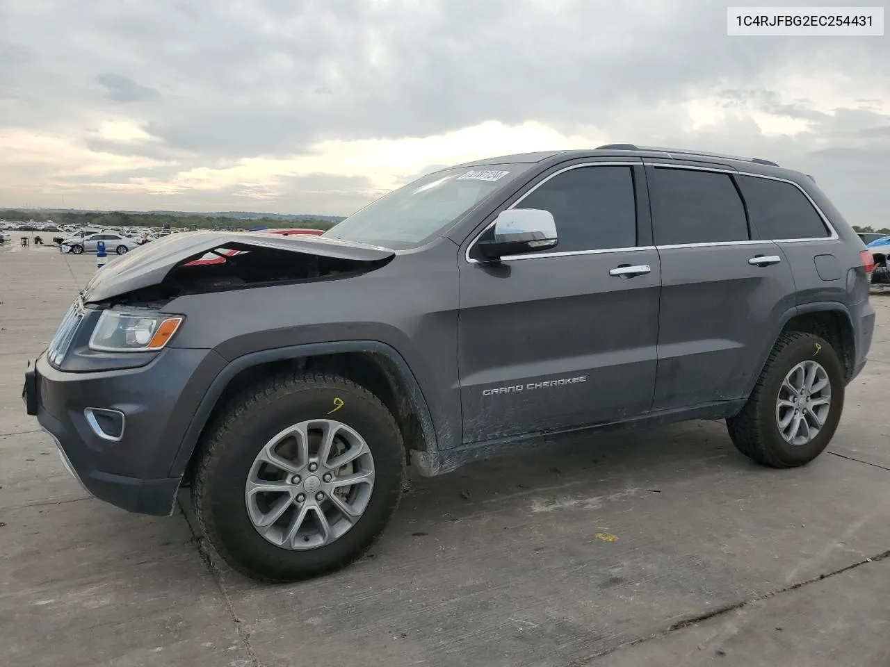 2014 Jeep Grand Cherokee Limited VIN: 1C4RJFBG2EC254431 Lot: 72701134