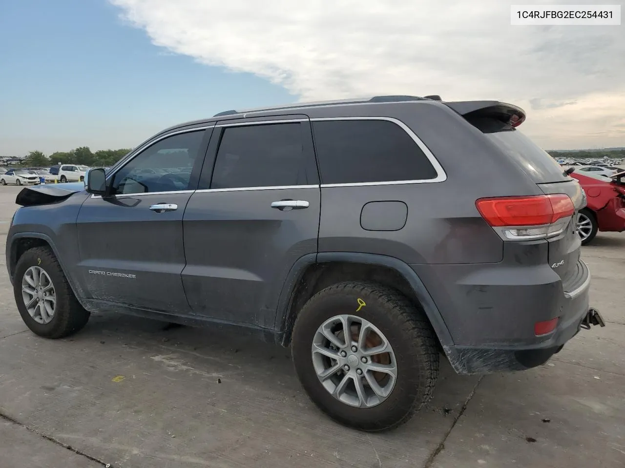 2014 Jeep Grand Cherokee Limited VIN: 1C4RJFBG2EC254431 Lot: 72701134