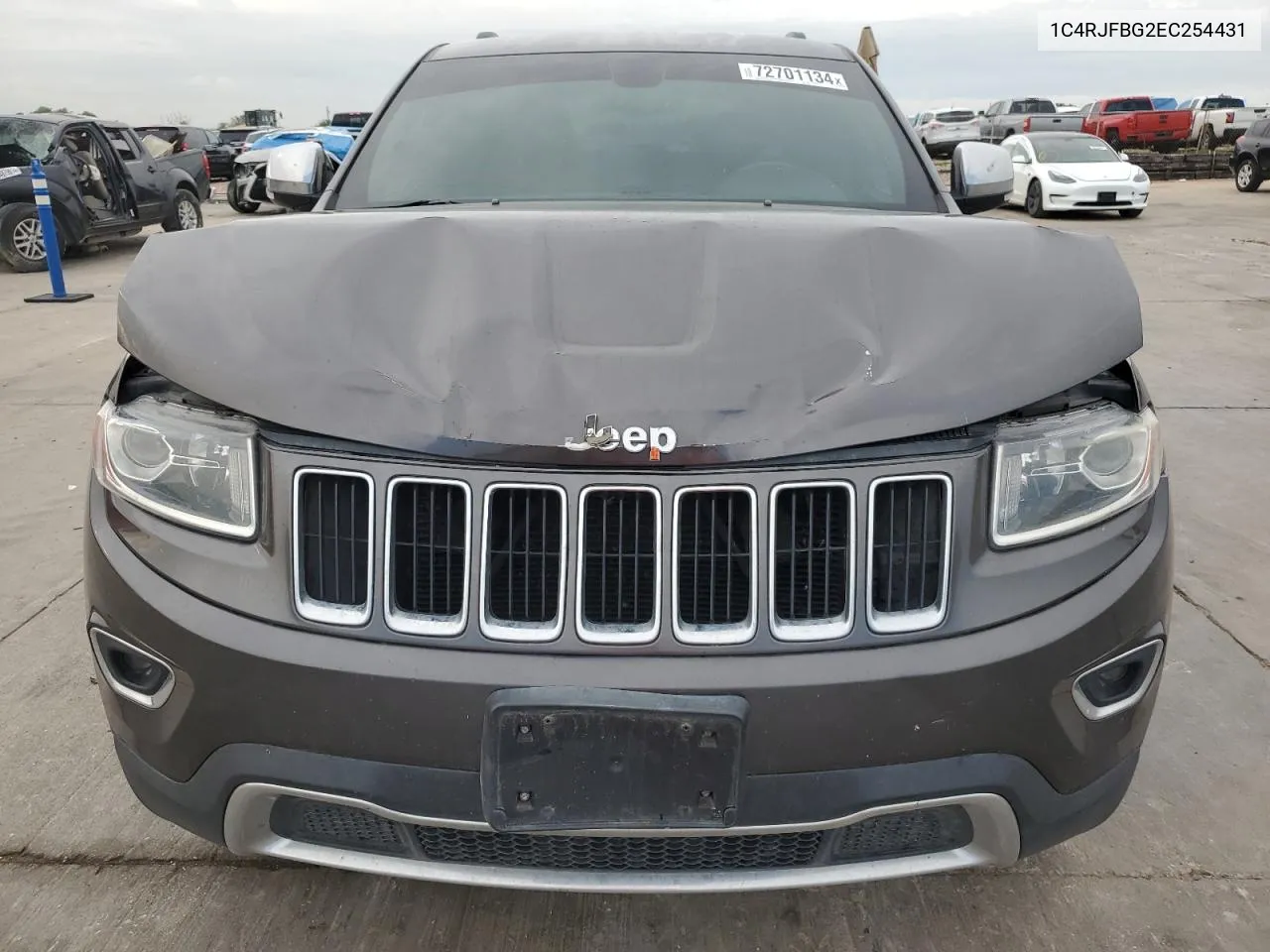 1C4RJFBG2EC254431 2014 Jeep Grand Cherokee Limited