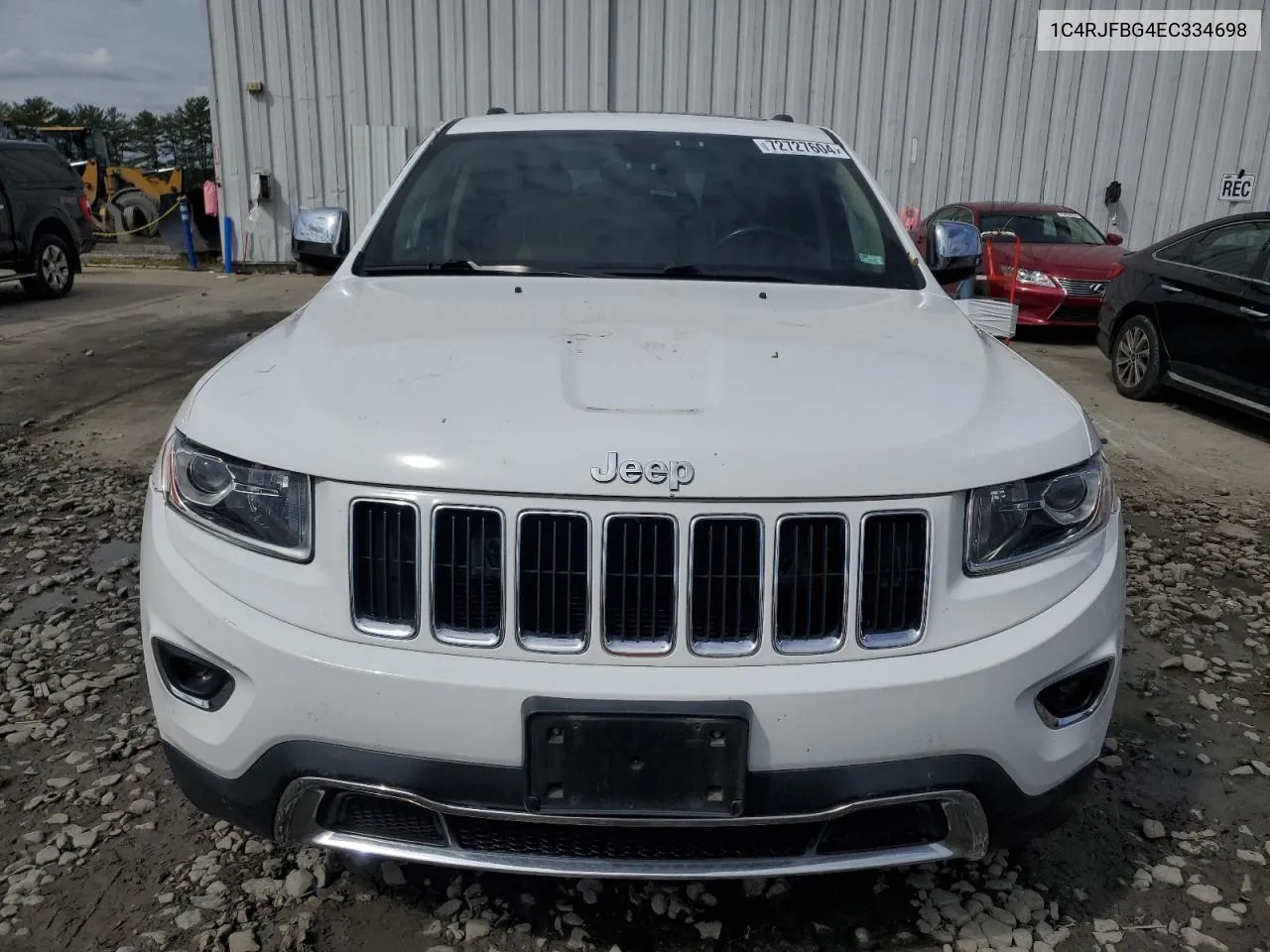 1C4RJFBG4EC334698 2014 Jeep Grand Cherokee Limited