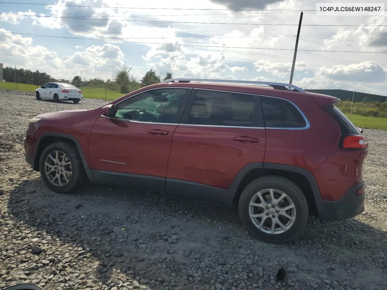 2014 Jeep Cherokee Latitude VIN: 1C4PJLCS6EW148247 Lot: 72741104