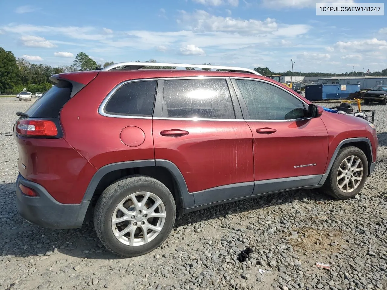 2014 Jeep Cherokee Latitude VIN: 1C4PJLCS6EW148247 Lot: 72741104