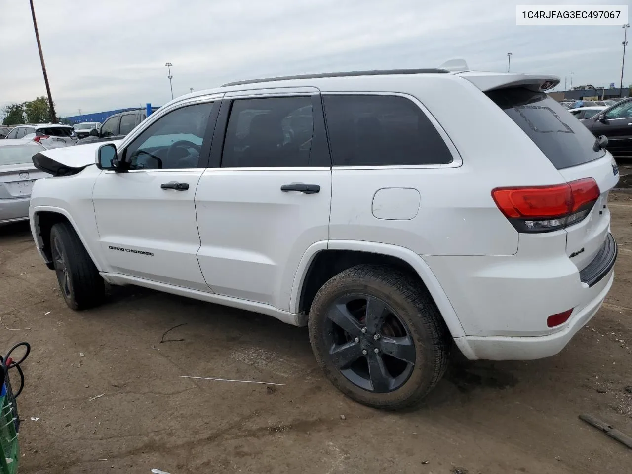 2014 Jeep Grand Cherokee Laredo VIN: 1C4RJFAG3EC497067 Lot: 72762534