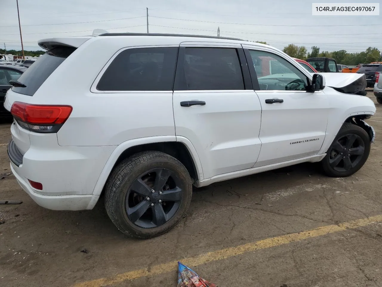 2014 Jeep Grand Cherokee Laredo VIN: 1C4RJFAG3EC497067 Lot: 72762534