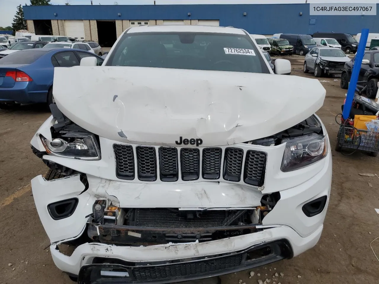 1C4RJFAG3EC497067 2014 Jeep Grand Cherokee Laredo