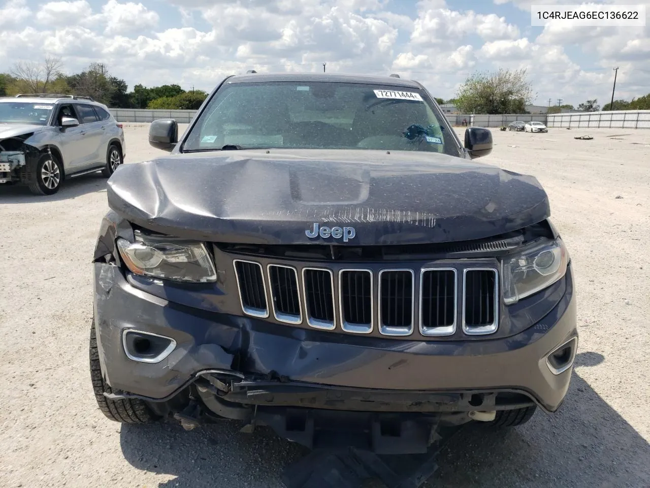 2014 Jeep Grand Cherokee Laredo VIN: 1C4RJEAG6EC136622 Lot: 72771444