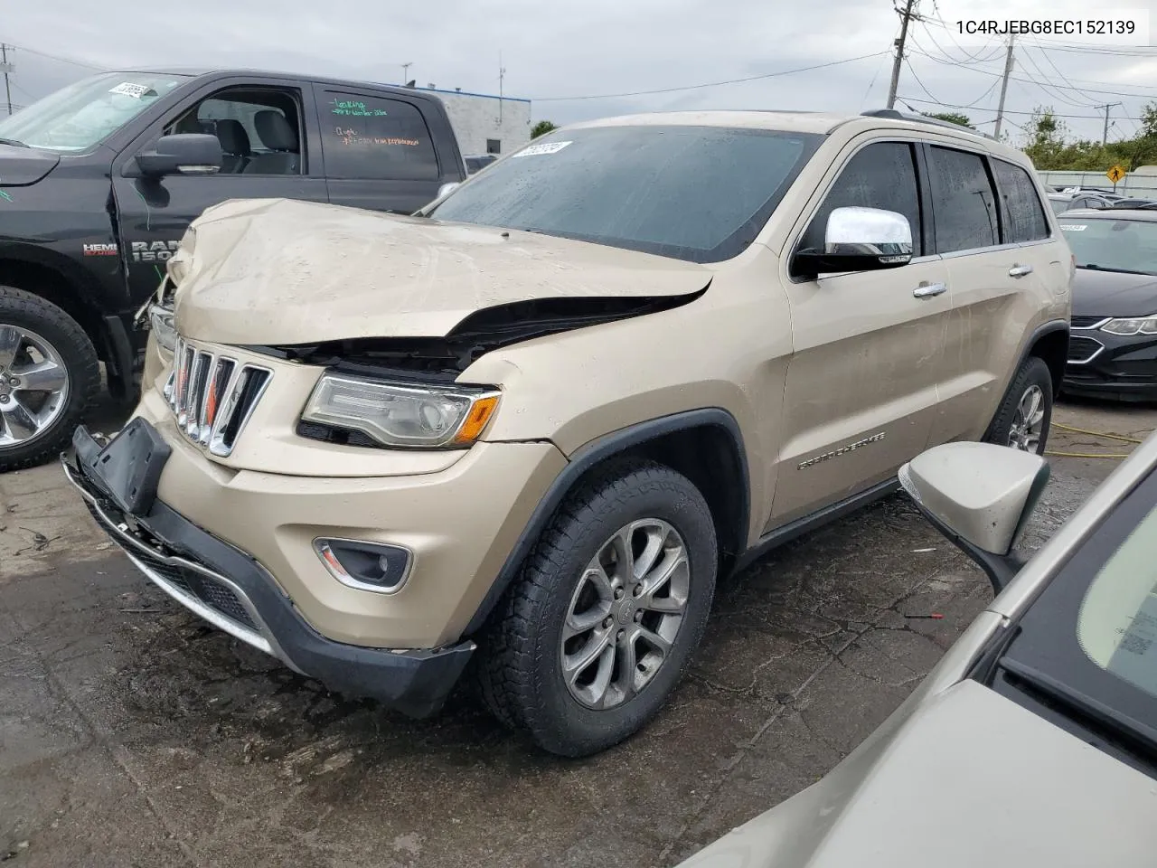 1C4RJEBG8EC152139 2014 Jeep Grand Cherokee Limited