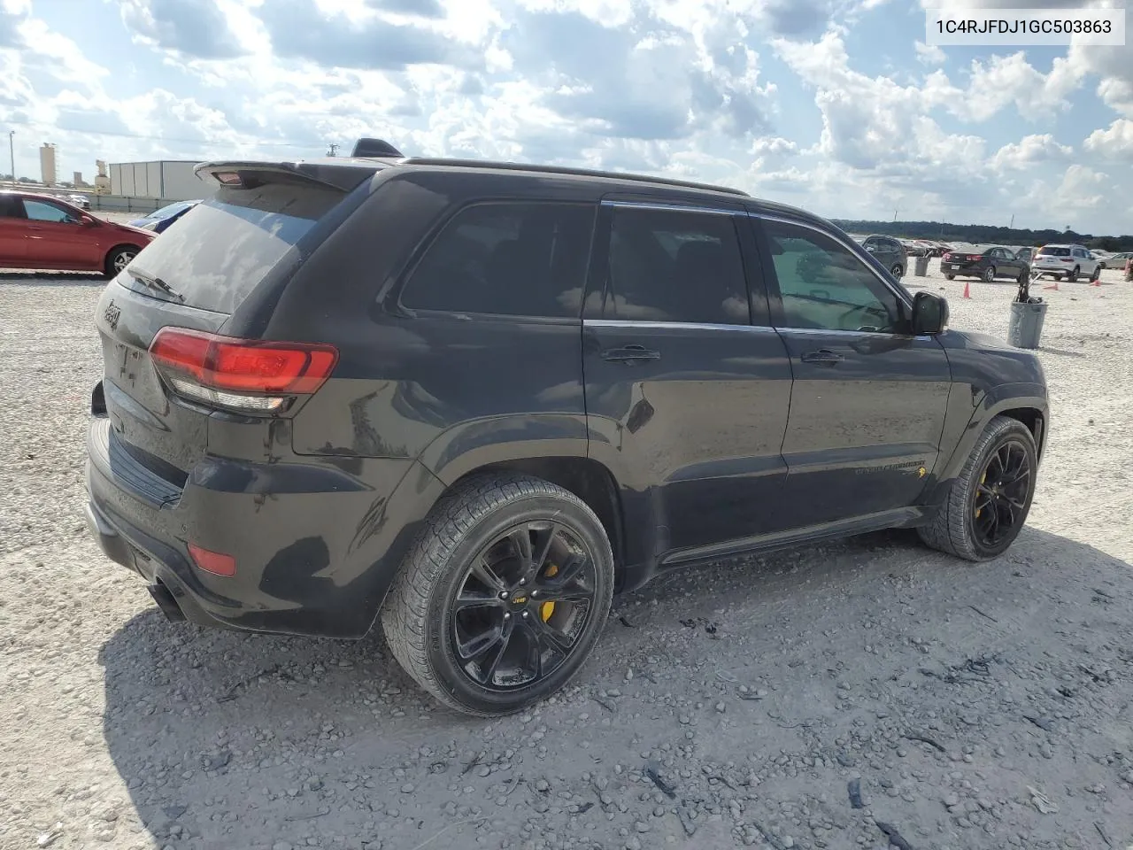 2014 Jeep Grand Cherokee Srt-8 VIN: 1C4RJFDJ1GC503863 Lot: 72896654