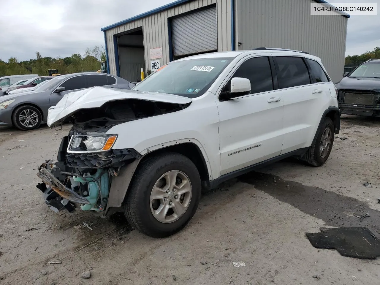 1C4RJFAG8EC140242 2014 Jeep Grand Cherokee Laredo