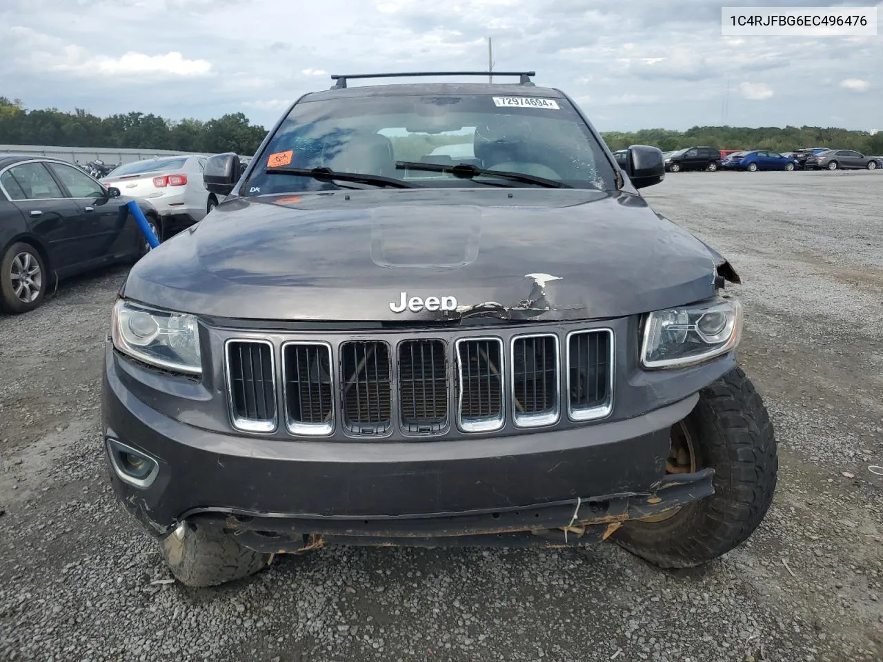 2014 Jeep Grand Cherokee Limited VIN: 1C4RJFBG6EC496476 Lot: 72974694