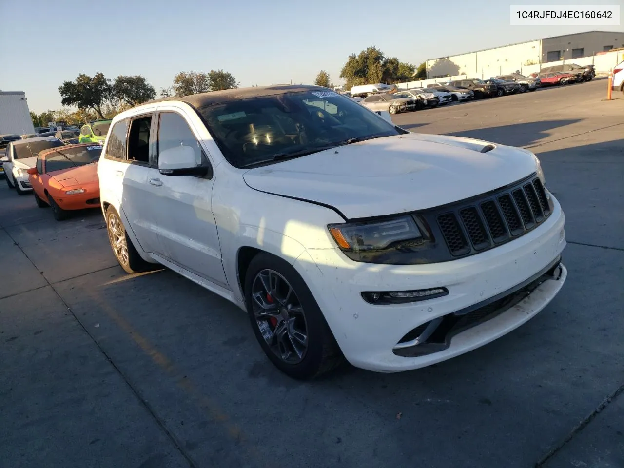 1C4RJFDJ4EC160642 2014 Jeep Grand Cherokee Srt-8