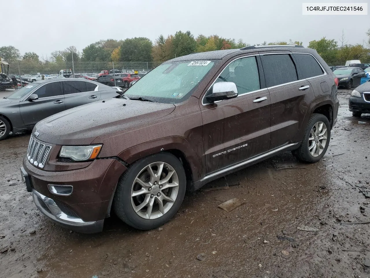 2014 Jeep Grand Cherokee Summit VIN: 1C4RJFJT0EC241546 Lot: 72997024