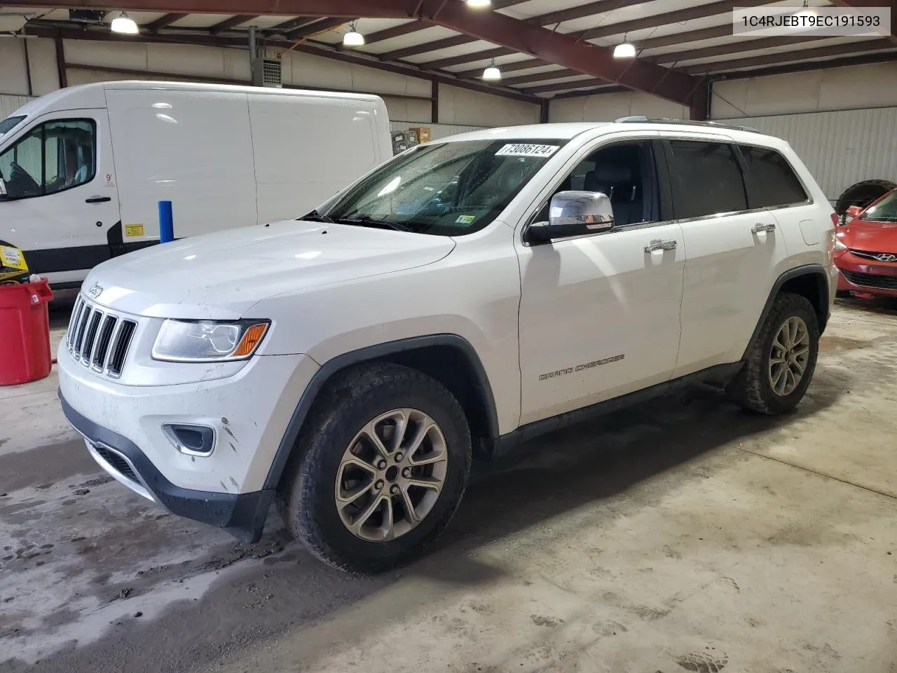 2014 Jeep Grand Cherokee Limited VIN: 1C4RJEBT9EC191593 Lot: 73086124