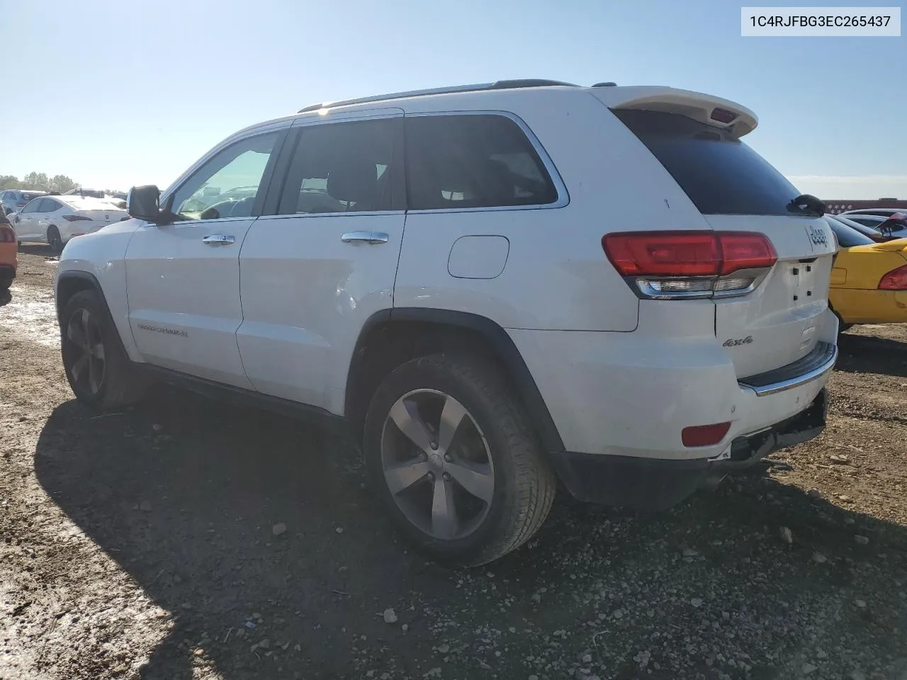 2014 Jeep Grand Cherokee Limited VIN: 1C4RJFBG3EC265437 Lot: 73188224