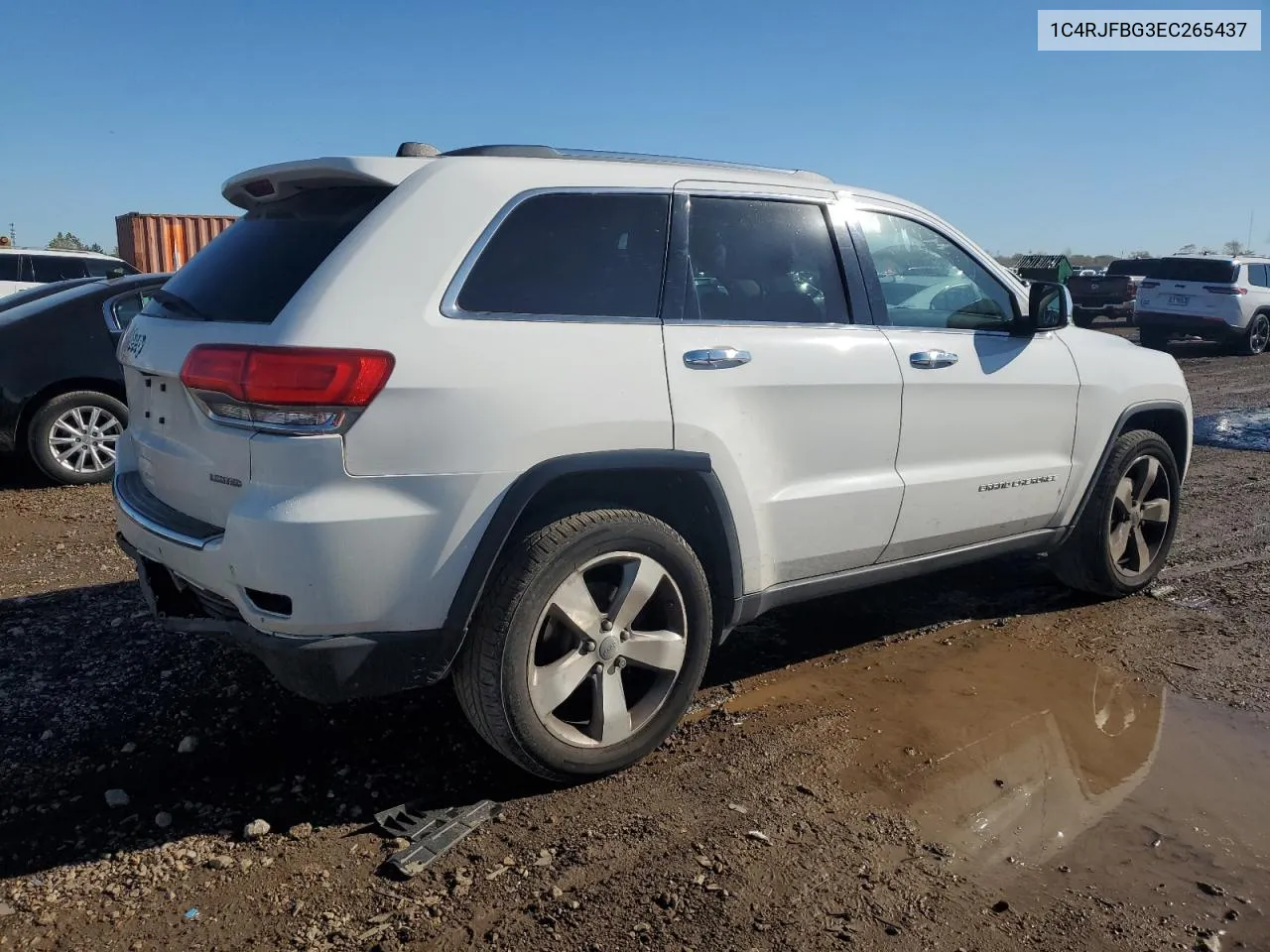 1C4RJFBG3EC265437 2014 Jeep Grand Cherokee Limited