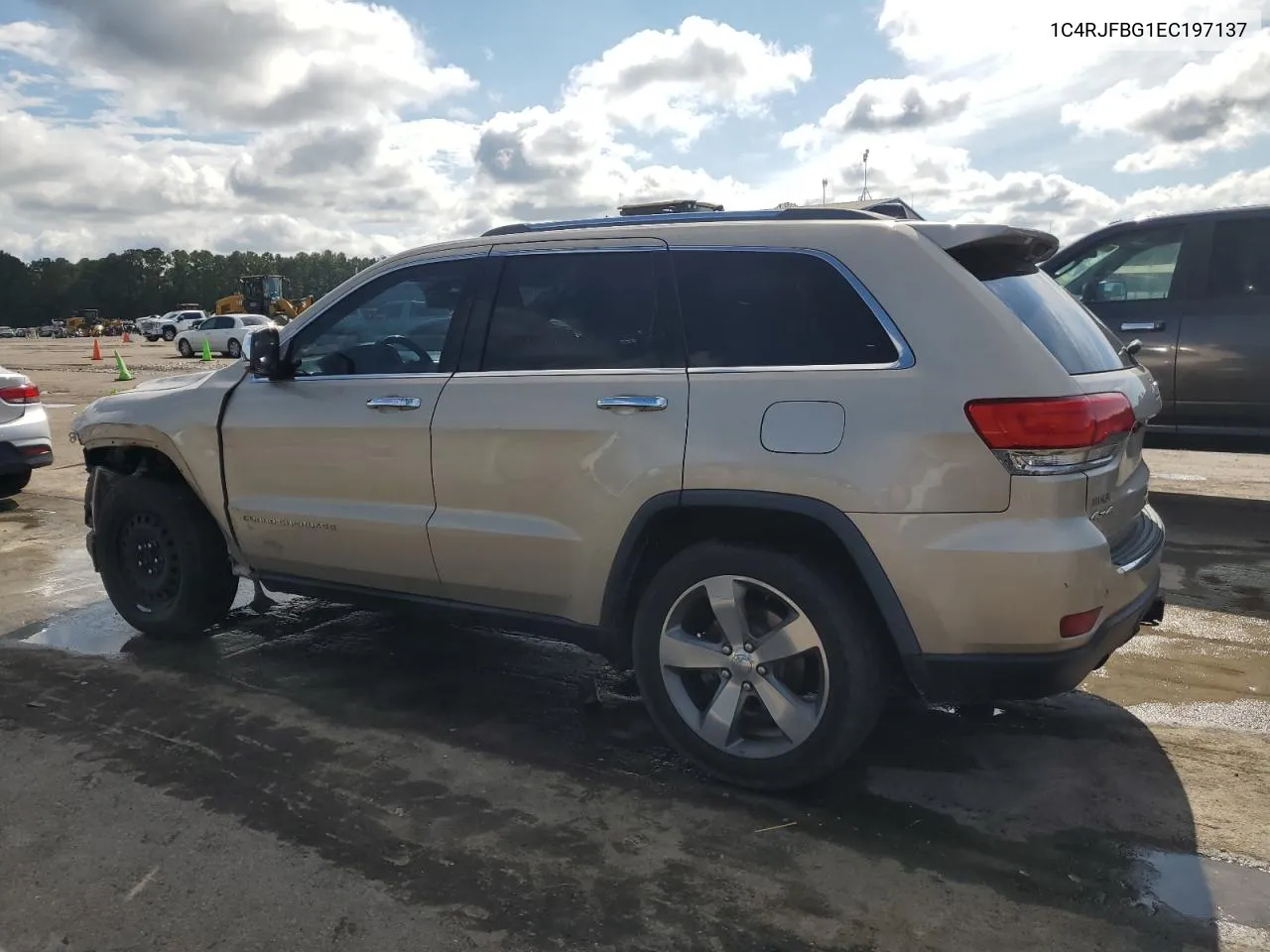 2014 Jeep Grand Cherokee Limited VIN: 1C4RJFBG1EC197137 Lot: 73188534