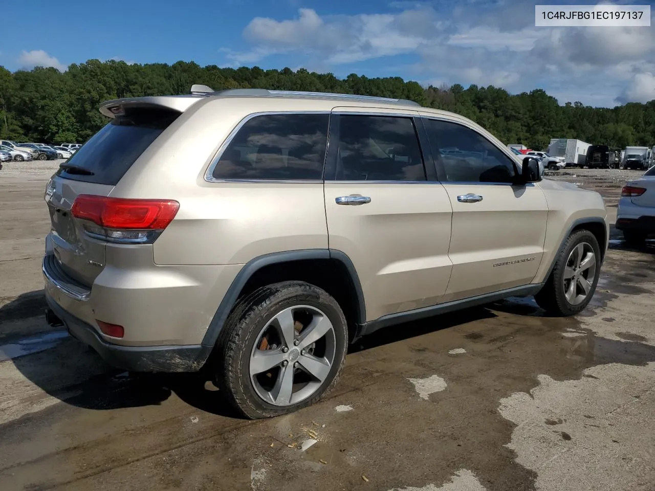 2014 Jeep Grand Cherokee Limited VIN: 1C4RJFBG1EC197137 Lot: 73188534