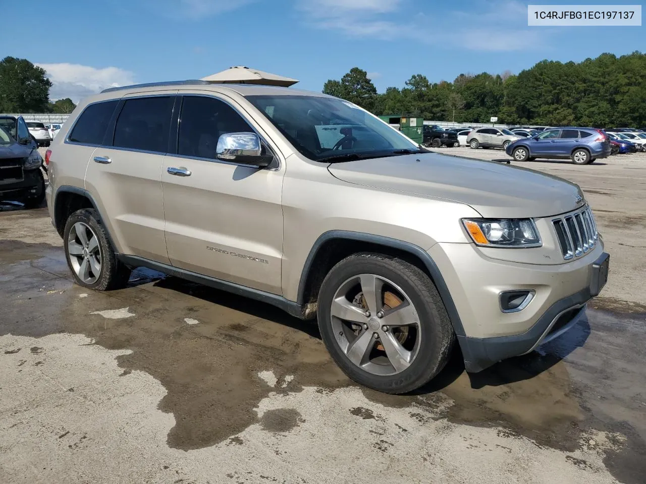 2014 Jeep Grand Cherokee Limited VIN: 1C4RJFBG1EC197137 Lot: 73188534