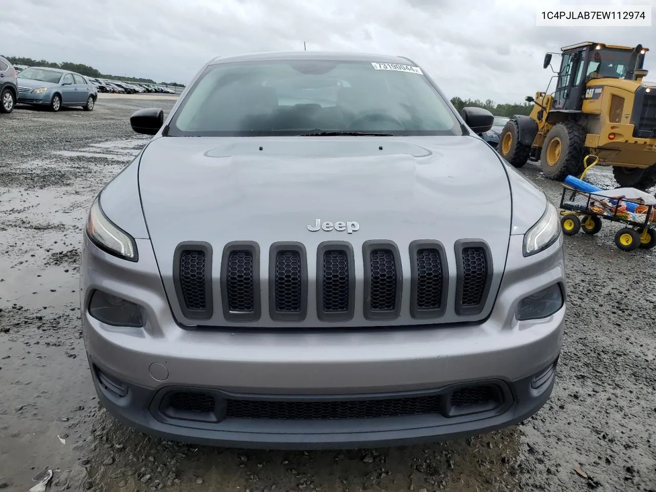 2014 Jeep Cherokee Sport VIN: 1C4PJLAB7EW112974 Lot: 73190044