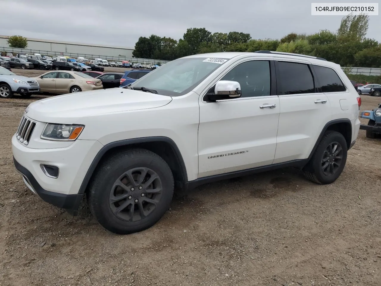 2014 Jeep Grand Cherokee Limited VIN: 1C4RJFBG9EC210152 Lot: 73220384