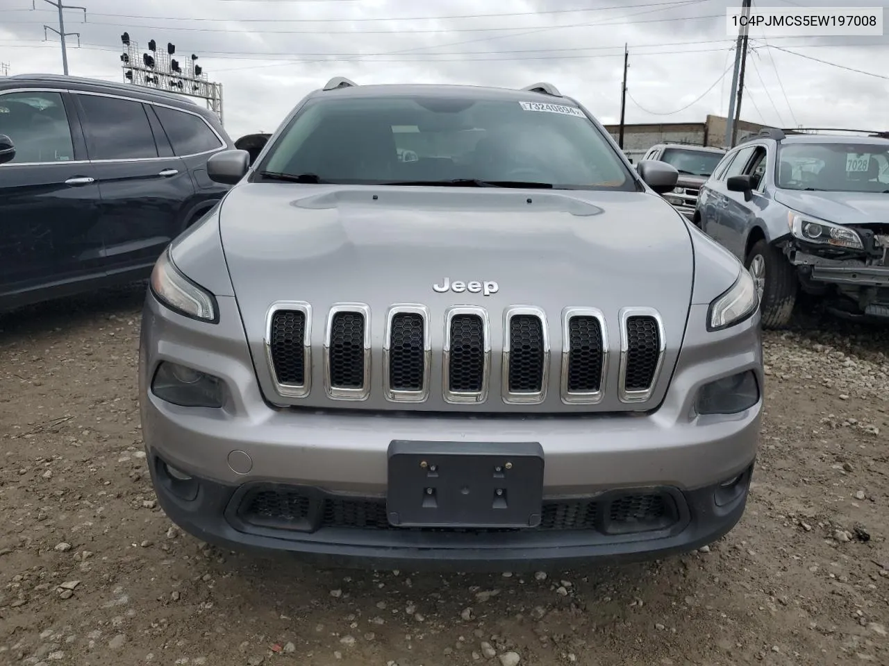 2014 Jeep Cherokee Latitude VIN: 1C4PJMCS5EW197008 Lot: 73240894