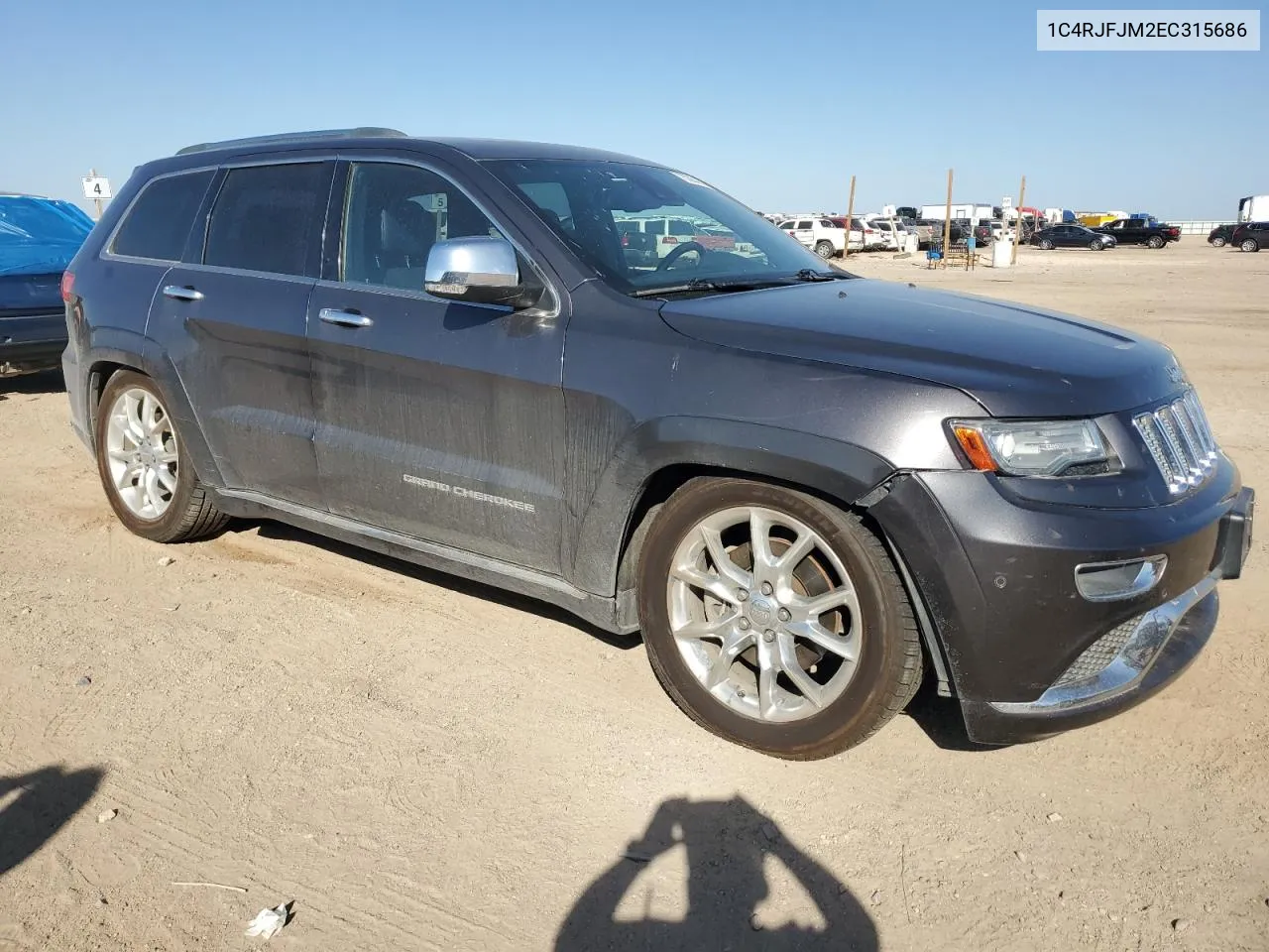 2014 Jeep Grand Cherokee Summit VIN: 1C4RJFJM2EC315686 Lot: 73293454