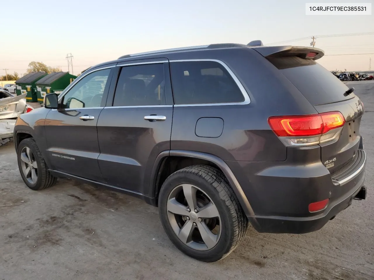 2014 Jeep Grand Cherokee Overland VIN: 1C4RJFCT9EC385531 Lot: 73344054