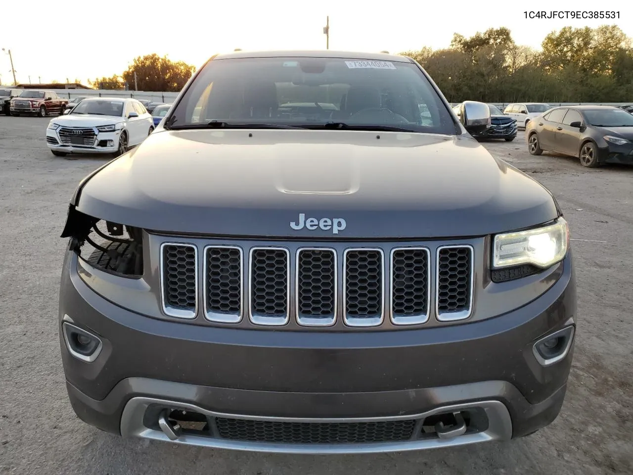 2014 Jeep Grand Cherokee Overland VIN: 1C4RJFCT9EC385531 Lot: 73344054