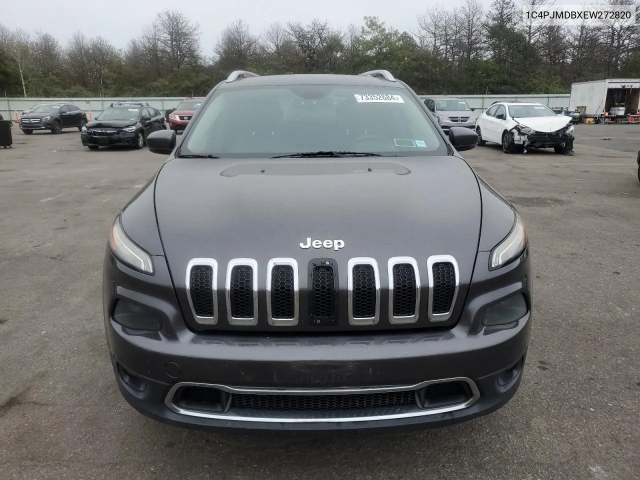 1C4PJMDBXEW272820 2014 Jeep Cherokee Limited