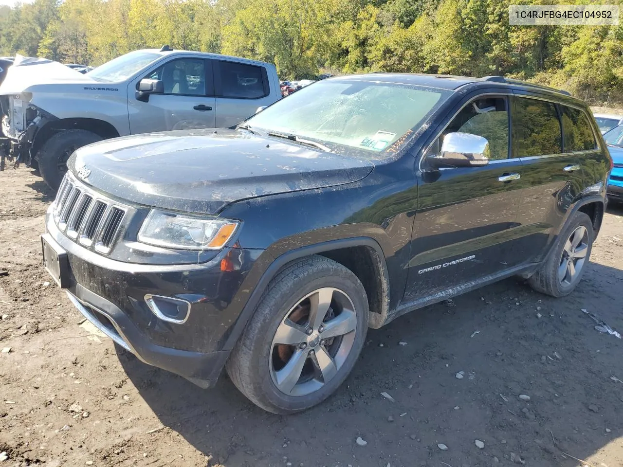 2014 Jeep Grand Cherokee Limited VIN: 1C4RJFBG4EC104952 Lot: 73362794