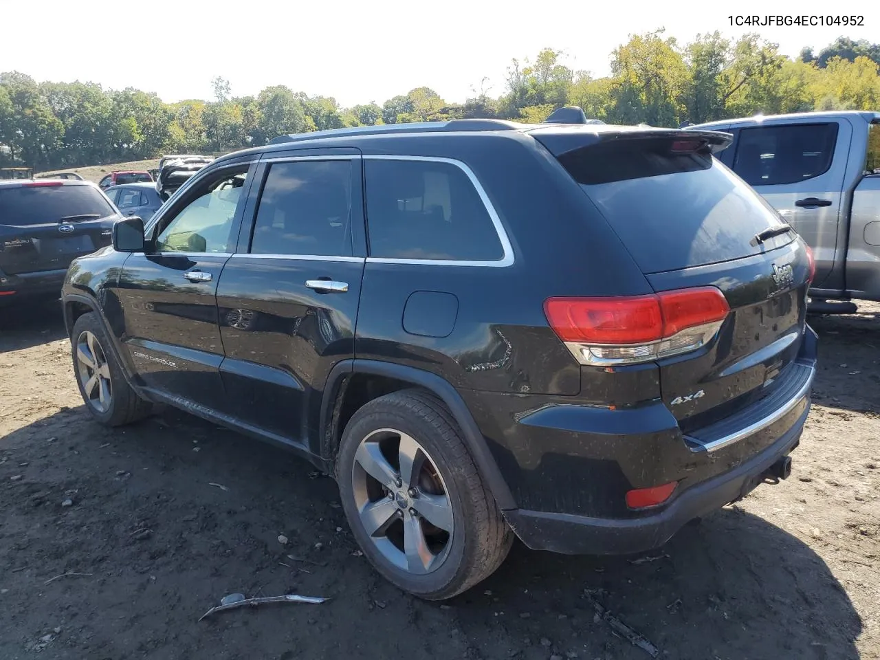 2014 Jeep Grand Cherokee Limited VIN: 1C4RJFBG4EC104952 Lot: 73362794