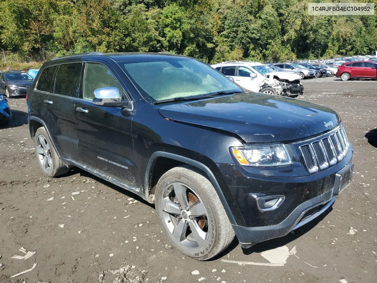 2014 Jeep Grand Cherokee Limited VIN: 1C4RJFBG4EC104952 Lot: 73362794