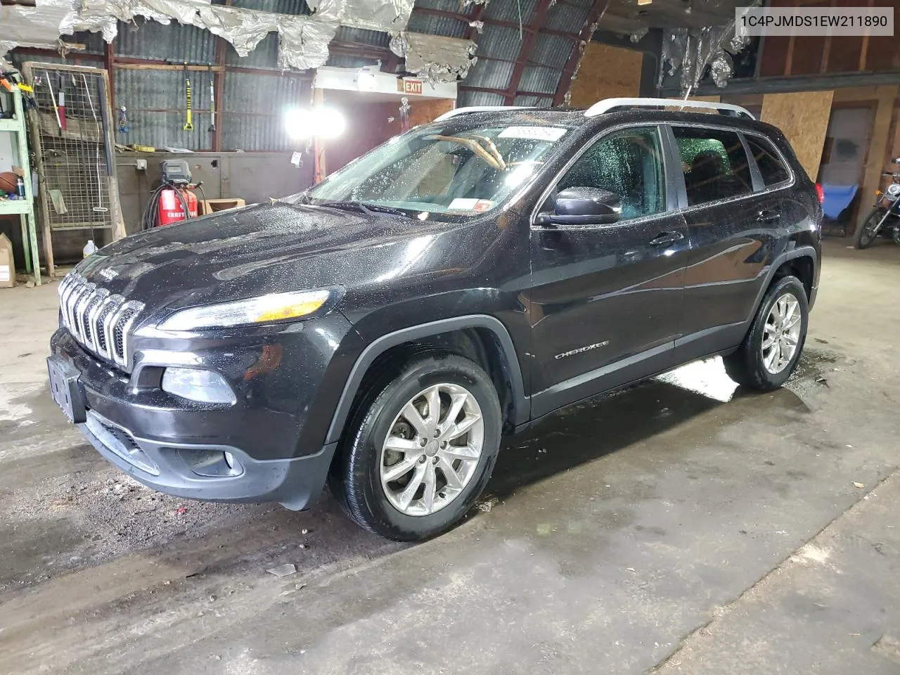 1C4PJMDS1EW211890 2014 Jeep Cherokee Limited