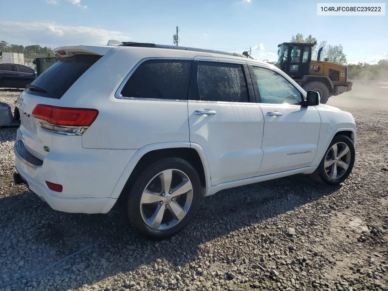 2014 Jeep Grand Cherokee Overland VIN: 1C4RJFCG8EC239222 Lot: 73408624