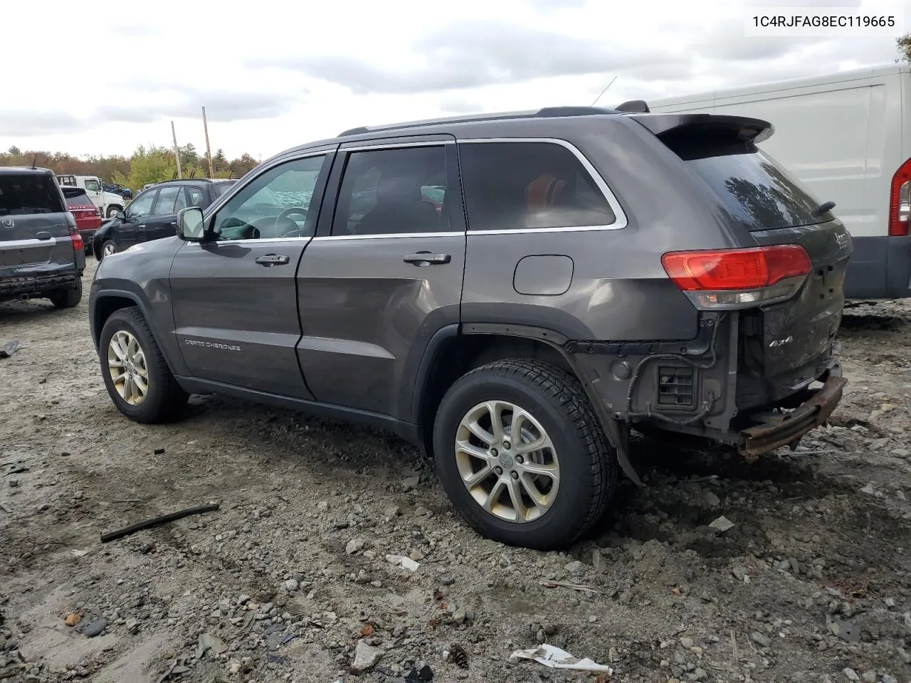 2014 Jeep Grand Cherokee Laredo VIN: 1C4RJFAG8EC119665 Lot: 73412724