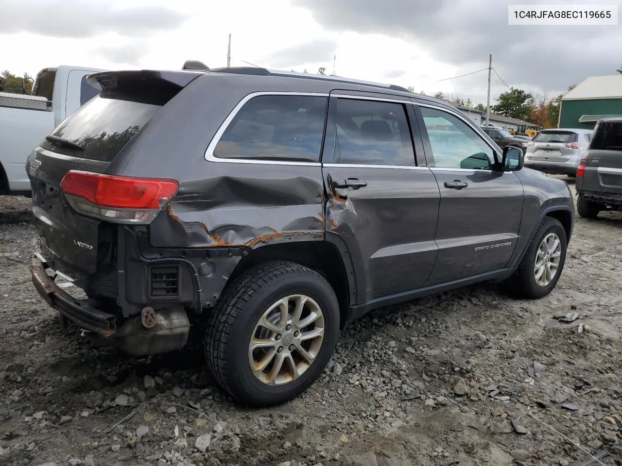 2014 Jeep Grand Cherokee Laredo VIN: 1C4RJFAG8EC119665 Lot: 73412724