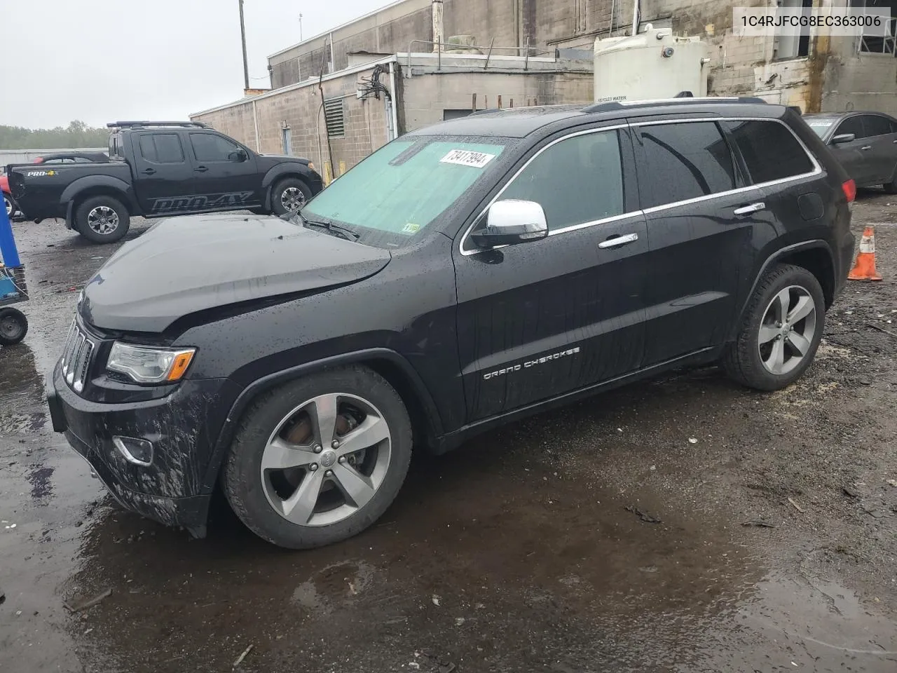 1C4RJFCG8EC363006 2014 Jeep Grand Cherokee Overland