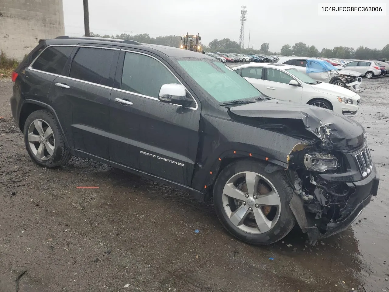 2014 Jeep Grand Cherokee Overland VIN: 1C4RJFCG8EC363006 Lot: 73417994