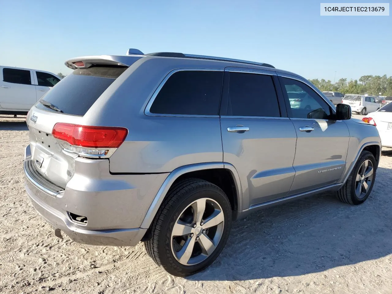 2014 Jeep Grand Cherokee Overland VIN: 1C4RJECT1EC213679 Lot: 73428384