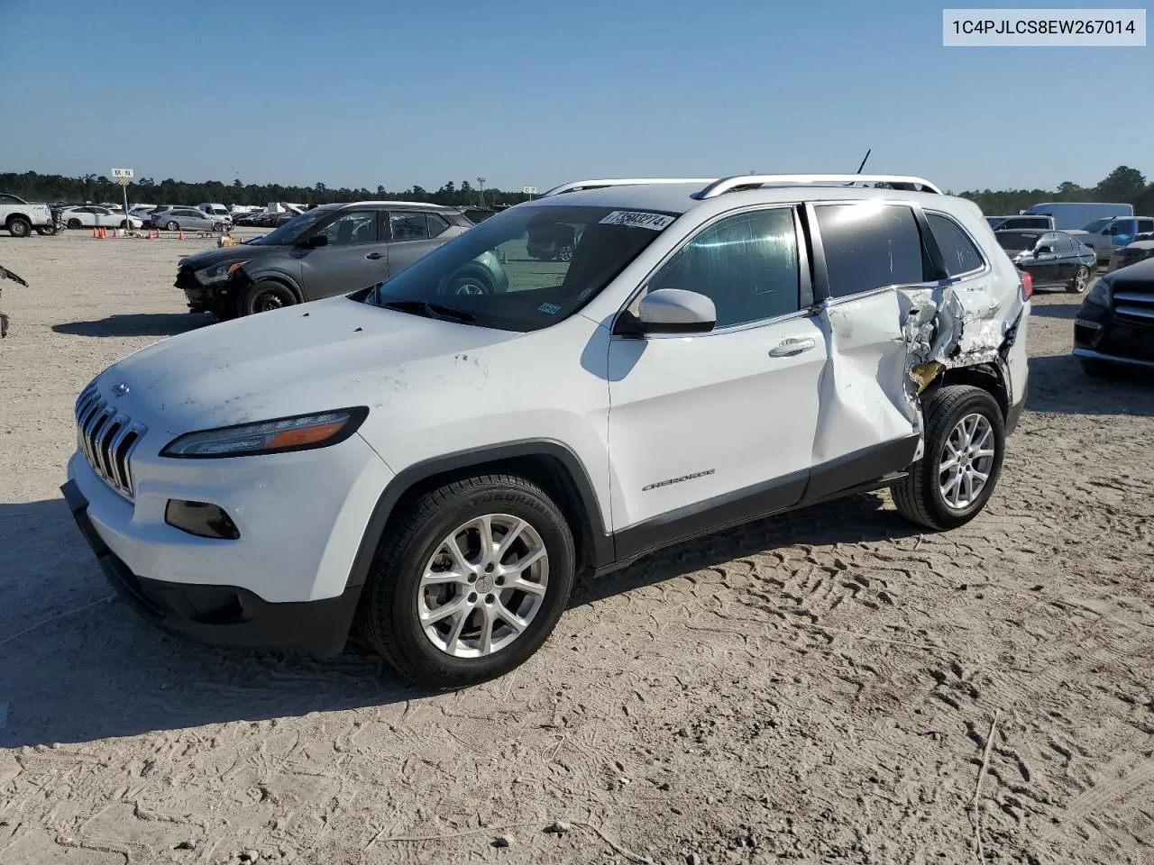 2014 Jeep Cherokee Latitude VIN: 1C4PJLCS8EW267014 Lot: 73503274