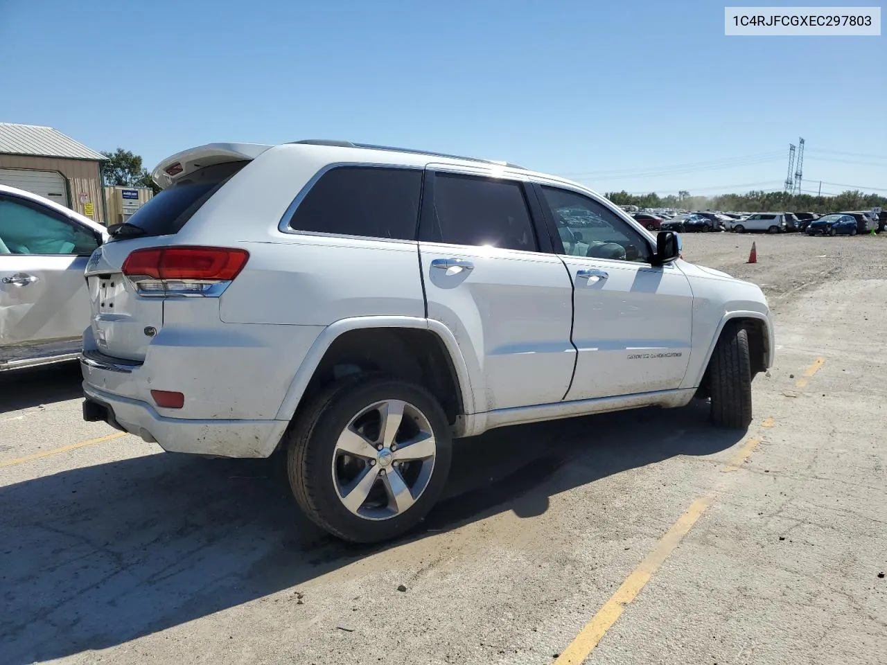 2014 Jeep Grand Cherokee Overland VIN: 1C4RJFCGXEC297803 Lot: 73528224