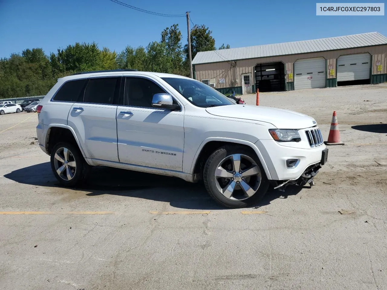 2014 Jeep Grand Cherokee Overland VIN: 1C4RJFCGXEC297803 Lot: 73528224