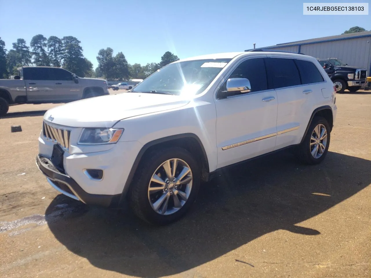 2014 Jeep Grand Cherokee Limited VIN: 1C4RJEBG5EC138103 Lot: 73534334