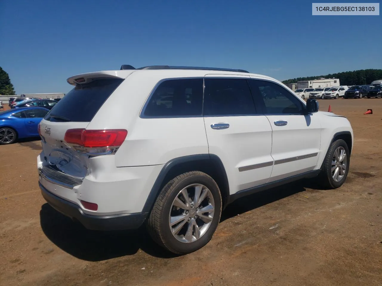 1C4RJEBG5EC138103 2014 Jeep Grand Cherokee Limited