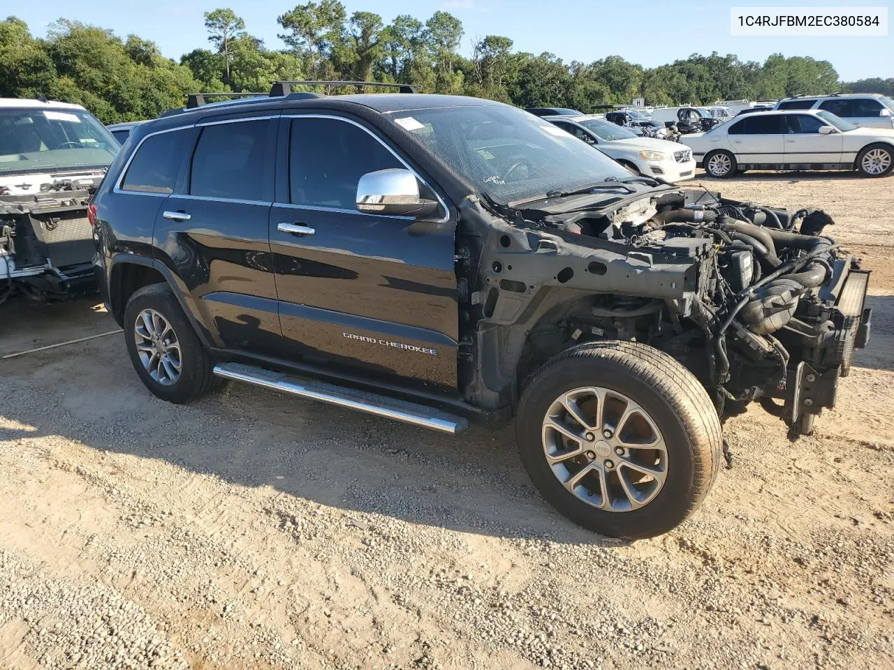 2014 Jeep Grand Cherokee Limited VIN: 1C4RJFBM2EC380584 Lot: 73550114