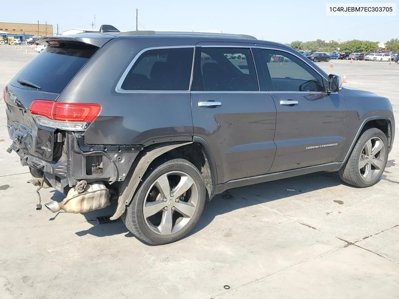 2014 Jeep Grand Cherokee Limited VIN: 1C4RJEBM7EC303705 Lot: 73550914