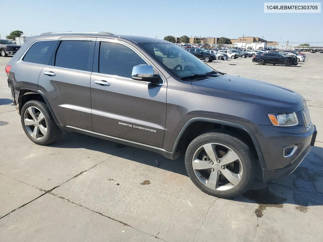 2014 Jeep Grand Cherokee Limited VIN: 1C4RJEBM7EC303705 Lot: 73550914