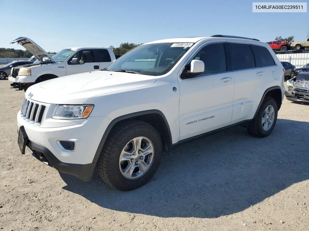 2014 Jeep Grand Cherokee Laredo VIN: 1C4RJFAG0EC239511 Lot: 73580154