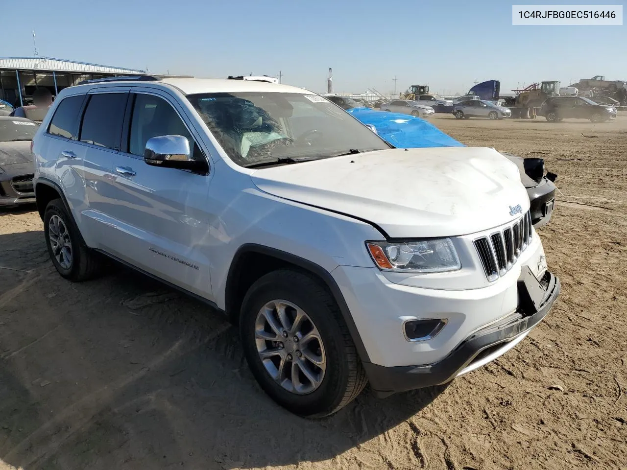 1C4RJFBG0EC516446 2014 Jeep Grand Cherokee Limited